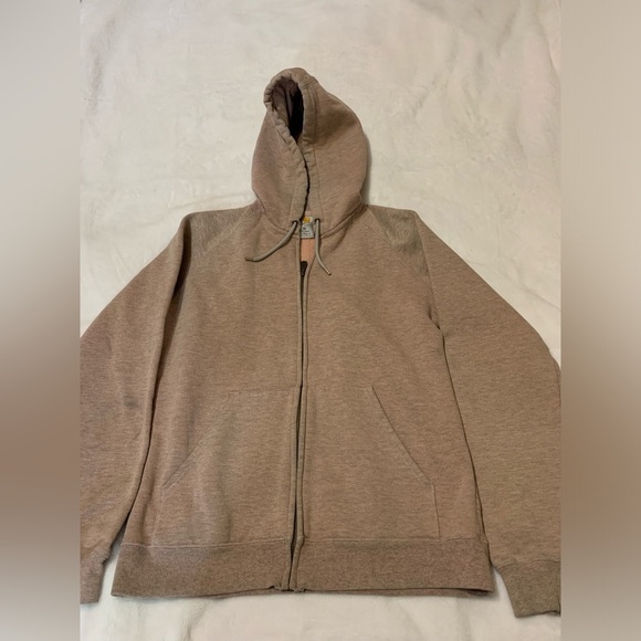 Carhartt Women's Relaxed Fit Mid Weight Full Zip Long Sleeve Hoodie Size M - Picture 2 of 11